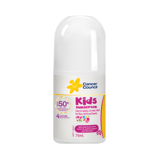 캔서카운슬 SPF 50+ 키즈 썬크림 롤온 75ml